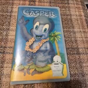 The Spooktacular New Adventures of Casper VHS Tape clamshell untested